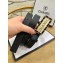 Chanel Width 2.5cm Chain Logo Buckle Leather Belt