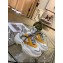 Prada Leather Block Sneakers White/Yellow 2019