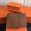 Hermes Halzan Togo Calfskin Leather Bag Brown