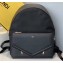 Fendi Bag Bugs Large Backpack Bag Black with Front Pocket 2019