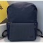 Fendi Bag Bugs Nylon and Leather Backpack Bag Blue 2019