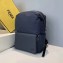 Fendi Bag Bugs Nylon and Leather Backpack Bag Blue 2019