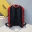 Fendi Bag Bugs Nylon and Leather Backpack Bag Red 2019
