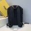 Fendi Bag Bugs Nylon and Leather Backpack Bag Black 2019