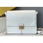 Fendi Leather Kan U Large Bag White 2019