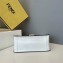 Fendi Leather Kan U Large Bag White 2019