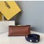 Fendi Leather Kan U Medium Bag Multicolor Canvas 2019