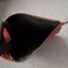 Fendi Bag Bugs Eyes Slim Zippered Pouch Clutch Bag Leather Red 2019