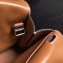 Hermes Halzan Togo Calfskin Leather Bag Brown