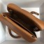 Hermes Halzan Togo Calfskin Leather Bag Brown
