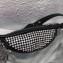 Alexander Wang Attica Fanny Pack Mini Bag with Crystal Rhinestone Chain Mesh 2019