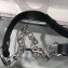 Alexander Wang Attica Fanny Pack Mini Bag with Black Crystal Rhinestone Chain Mesh 2019