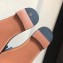 Dior Mules Slipper Sandals in Embroidered Cotton Purple 2019