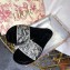 Dior Mules Slipper Sandals in Embroidered Cotton Black 2019