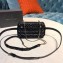 Bvlgari Serpenti Forever Belt Bag in Quilted Chevron Leather Black 2019