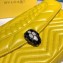 Bvlgari Serpenti Forever Belt Bag in Quilted Chevron Leather Yellow 2019