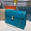 Bvlgari Serpenti Forever 27cm Shoulder Bag Turquoise 2019