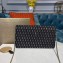 Bvlgari Serpenti Forever 25cm Shoulder Bag Galuchat Skin Geometric Black/Silver 2019