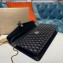 Bvlgari Serpenti Forever 25cm Shoulder Bag Galuchat Skin Geometric Black/Silver 2019