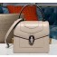 Bvlgari Serpenti Forever 18cm Crossbody Top Handle Bag Nude/Turquoise 2019