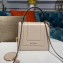 Bvlgari Serpenti Forever 18cm Crossbody Top Handle Bag Nude/Turquoise 2019
