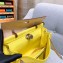Hermes Herbag Zip 31 Bag in Original Quality Khaki/Yellow
