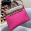 Hermes Herbag Zip 31 Bag in Original Quality Brown/Fuchsia