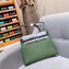 Hermes Herbag Zip 31 Bag in Original Quality Black/Green