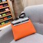 Hermes Herbag Zip 31 Bag in Original Quality Black/Orange