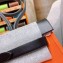 Hermes Herbag Zip 31 Bag in Original Quality Black/Orange