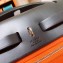 Hermes Herbag Zip 31 Bag in Original Quality Black/Orange