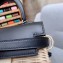 Hermes Mini Kelly Picnic Bag in Rattan Black