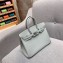 Hermes Birkin 25cm Bag in Original Epsom Leather Glacier Gray