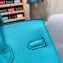 Hermes Birkin 25cm Bag in Original Epsom Leather Turquoise