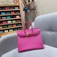 Hermes Birkin 25cm Bag in Original Epsom Leather Fuchsia