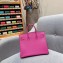 Hermes Birkin 25cm Bag in Original Epsom Leather Fuchsia