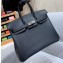 Hermes Birkin 25cm Bag in Original Togo Leather Black