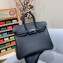 Hermes Birkin 25cm Bag in Original Togo Leather Black