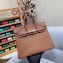 Hermes Birkin 25cm Bag in Original Togo Leather Brown