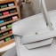 Hermes Birkin 25cm Bag in Original Togo Leather White