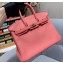 Hermes Birkin 25cm Bag in Original Togo Leather Pink