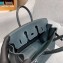 Hermes Birkin 25cm Bag in Original Togo Leather Blackish Green