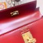 Hermes Kelly 25cm Bag in Original Box Leather Handmade Dark Red
