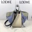 Loewe Classic Calf Hammock Small Bag Beige/Blue/Black