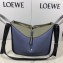 Loewe Classic Calf Hammock Small Bag Beige/Blue/Black