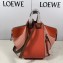 Loewe Classic Calf Hammock Small Bag Salmon Red/Pink/Brown