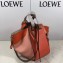 Loewe Classic Calf Hammock Small Bag Salmon Red/Pink/Brown