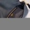 Fendi Velvet Embossed FF Motif Baguette Large Bag Black 2019