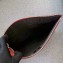 Fendi Bag Bugs Slim Pouch Clutch Bag Red