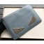 Fendi Bag Bugs Metal Eyes Pouch Clutch Bag Gray